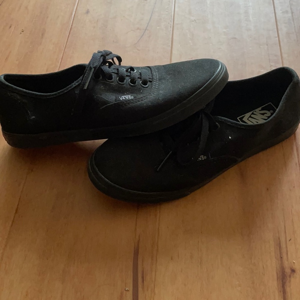 Black vans.